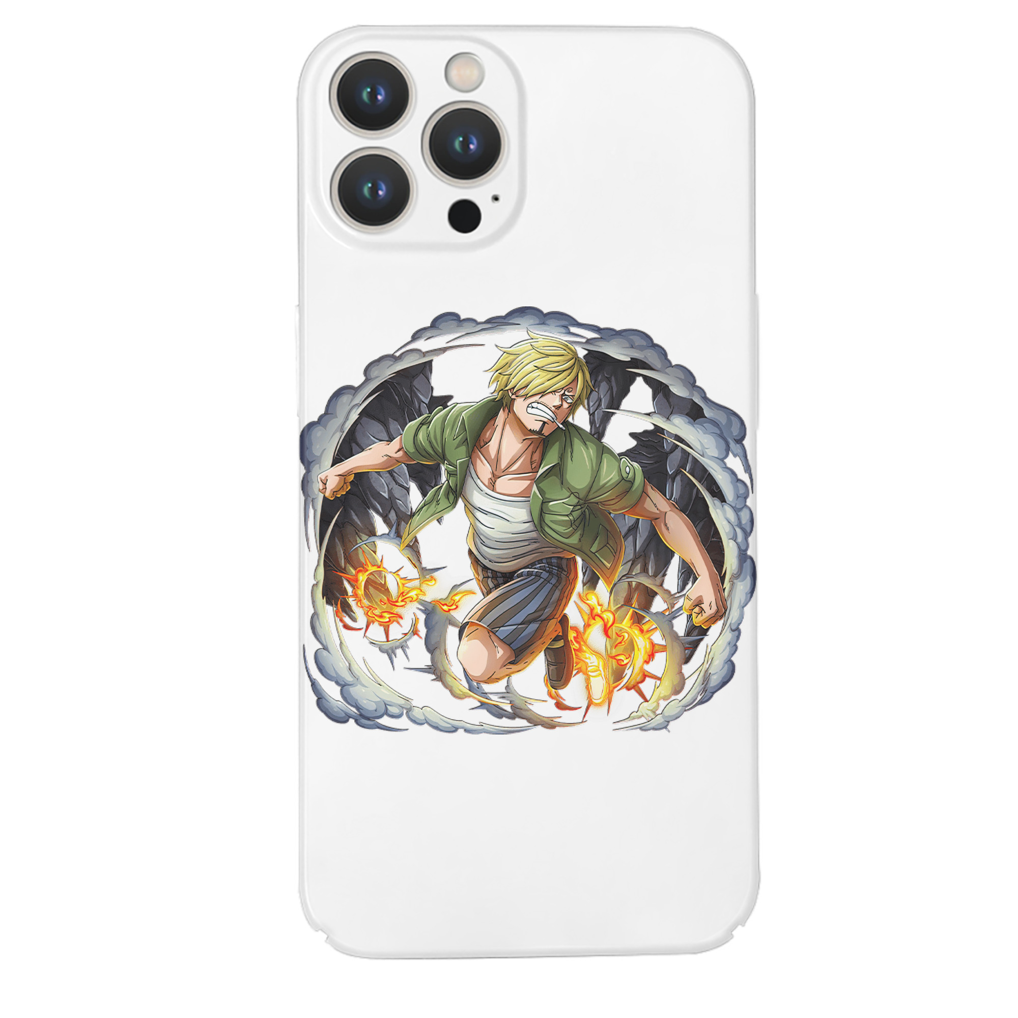 （画像用） ワンピース サンジ ONE PIECE Sanji 【iPhone 14シリーズ対応】ハードケース